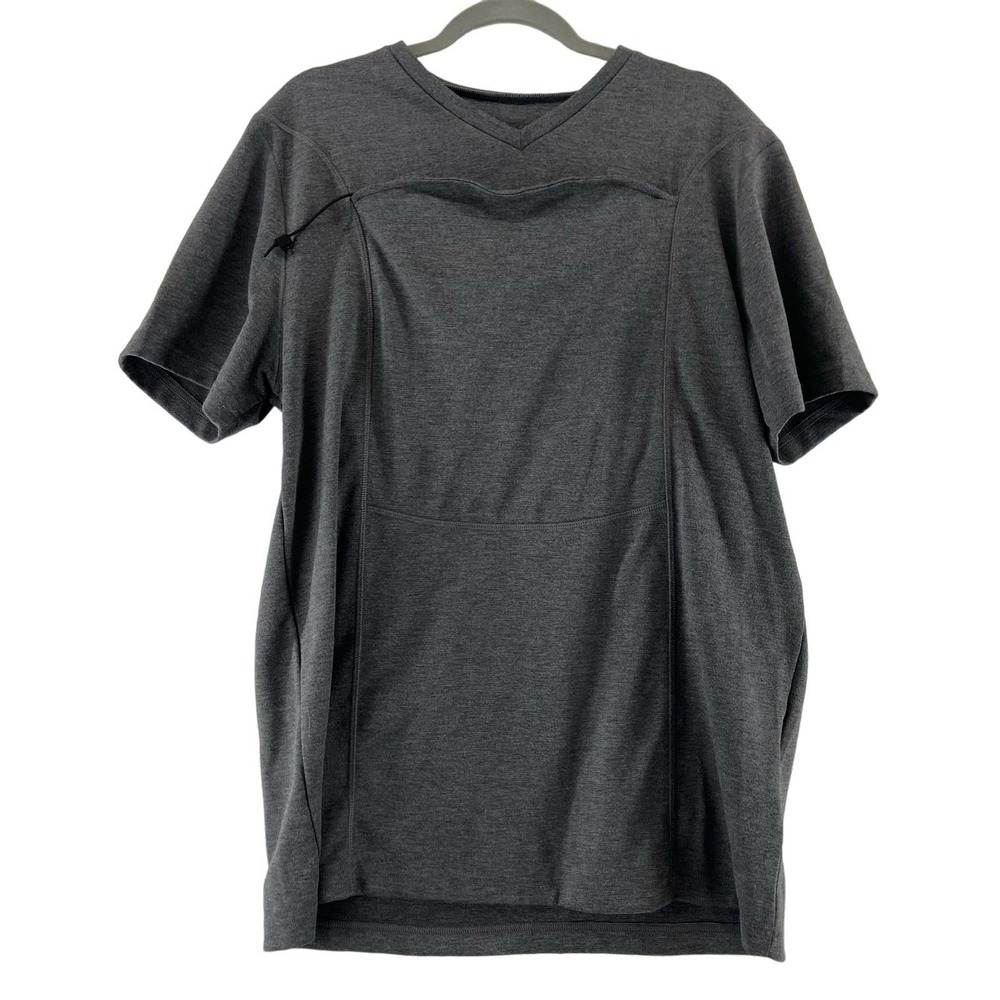 Lalabu Dad Shirt Baby Carry Size 2XL Gray